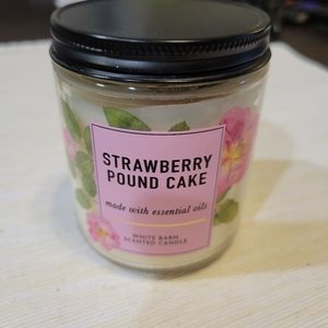 Strawberry Pound Cake Scented Candle